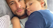 Davi Lucca pinta o cabelo como o de Neymar - Instagram