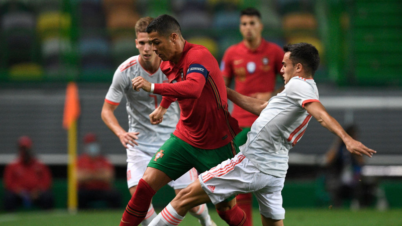 Em amistoso apagado de Cristiano Ronaldo, Portugal e Espanha não saem do 0 a 0 - GettyImages