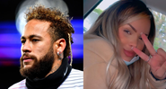 Neymar estaria vivendo um relacionamento aberto com a cantora Gabily - GettyImages/Reprodução/Instagram
