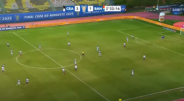 Ceará bate o Bahia de virada por 3 a 1 e sai em vantagem no primeiro jogo da final da Copa do Nordeste - Transmissão SporTV