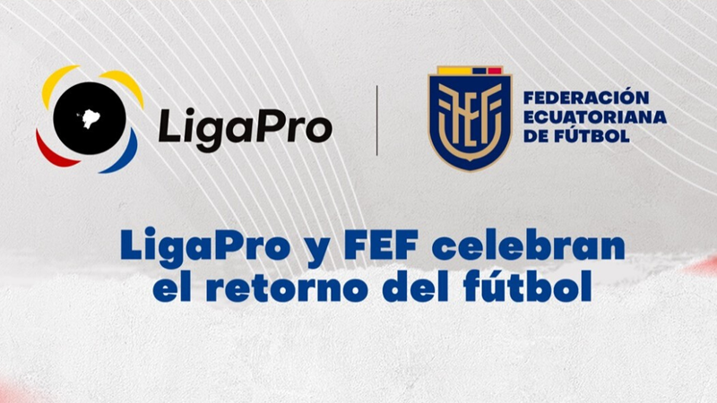 Depois de quase três meses de inatividade, equipes equatorianas voltam a treinar e estipulam data para retorno da LigaPro - Twitter