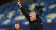 Zidane em ação pelo Real Madrid - GettyImages