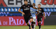 Milan saiu com um empate da partida contra o SPAL - GettyImages