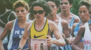 Roseli correndo maratona - Tião Moreira/Divulgação/CBat