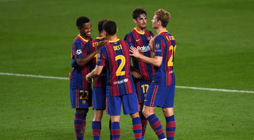Em tarde inspirada de Messi, Barcelona bate o Ferencváros por 5 a 1 na Champions - GettyImages