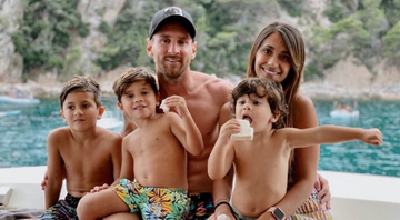 Família de Messi adota filhote de Poodle e apresenta novo membro nas redes sociais - Reprodução/Instagram
