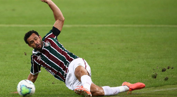 Fred tem lesão na coxa detectada e desfalca o Fluminense para a partida contra o Internacional - GettyImages