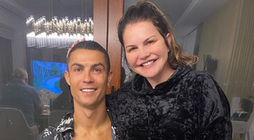 Cristiano Ronaldo e Katia Aveiro em foto - Instagram