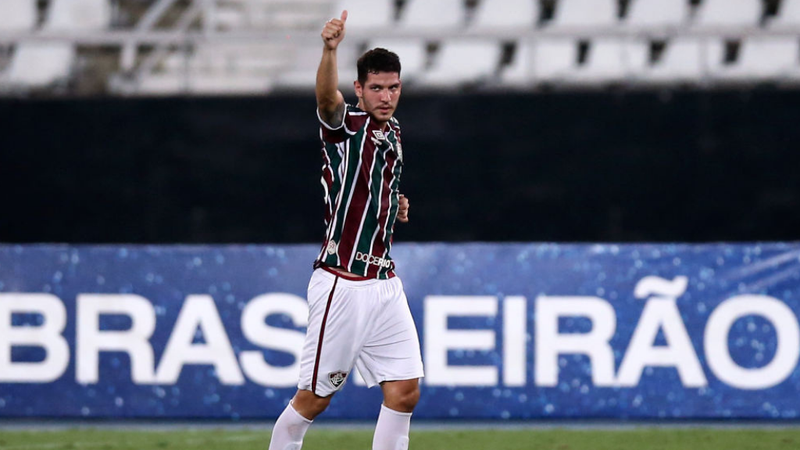 Nino em ação pelo Fluminense - GettyImages