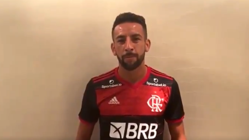 OFICIALIZOU! Flamengo anuncia a chegada do lateral-direito Isla - Transmissão Twitter Flamengo