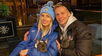 Lateral do Manchester City entra em crise conjugal após esposa criticar Guardiola - Instagram