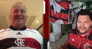 Zico e Babu participam de bate papo virtual promovido pelo Flamengo - Transmissão FLA TV