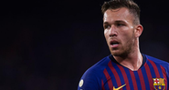 Arthur pede rescisão contratual e não joga mais a Champions pelo Barcelona - GettyImages