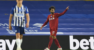 Salah fez dois dos gols da vitória do Liverpool - GettyImages