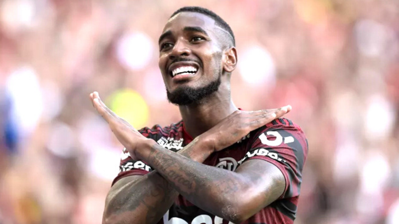 Gerson brinca sobre boa fase do Flamengo e comenta apelido curioso - GettyImages