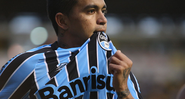 Dudu entrou em campo 55 vezes com a camisa Grêmio e marcou oito gols - GettyImages