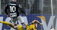 Diego Souza relembra lance contra o Corinthians na Libertadores de 2021 - Transmissão TV Globo