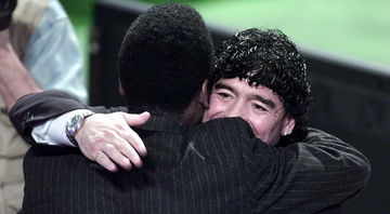 No aniversário de Pelé, Rei recebe mensagem de Maradona - GettyImages