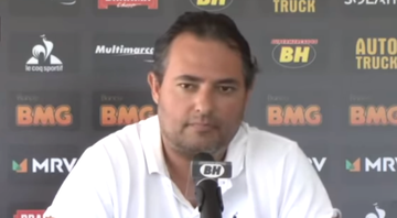 Alexandre Mattos em entrevista coletiva - Transmissão TV GALO