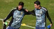Parceiros no PSG, Di María e Messi nutrem grande amizade - GettyImages