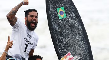 Com muita emoção, Brasil conquistou a primeira medalha de ouro nas Olimpíadas - GettyImages