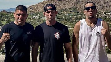 Irmãos Diaz e Jake Shields são veganos declarados - Reprodução/Instagram