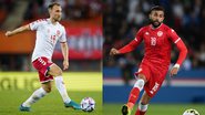 Dinamarca e Tunísia se enfrentam pela fase de grupos da Copa do Mundo 2022 - Getty Images