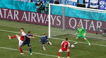 Jogo entre Dinamarca e Finlândia na Eurocopa ficou marcado pelo susto de Eriksen - GettyImages