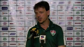 Diniz destaca mudança de postura do Fluminense, mas lamenta empate - Transmissão/ Flu TV