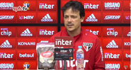 Fernando Diniz, treinador do São Paulo - Transmissão SPFC TV