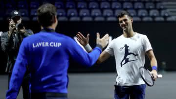 Novak Djokovic e Roger Federer foram grandes rivais durante a carreira do suíço - GettyImages