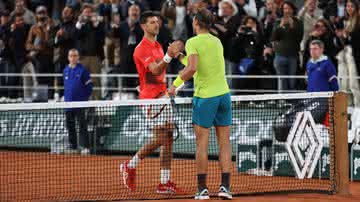 Djokovic e Rafael Nadal são os principais nomes do tênis na atualidade - GettyImages