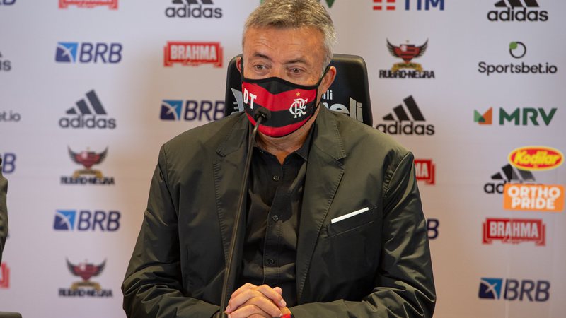 Domenèc Torrent, treinador do Flamengo - Alexandre Vidal/CRF