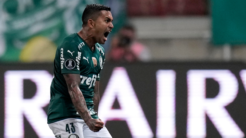 Dudu comemora vitória de número 200 pelo Palmeiras - Getty Images
