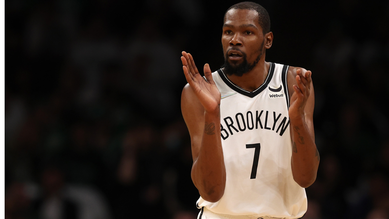 Kevin Durant, do Brooklyn Nets - Getty Images