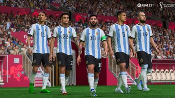 Argentina é campeã da Copa em simulação - Reprodução / EA Sports