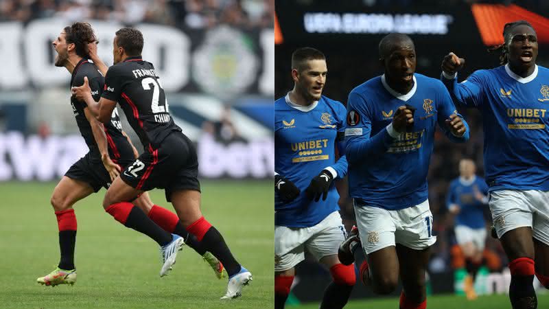 Frankfurt e Rangers se encontram pela Liga Europa - Getty Images