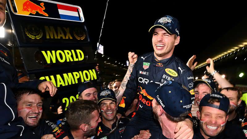 Max Verstappen, campeão da Fórmula 1 de 2022 - Getty Images