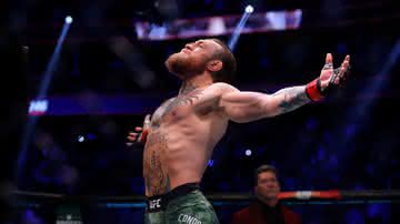 Conor McGregor no UFC246, quando foi campeão - Steve Marcus / Getty Images
