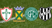Escudos de outros clubes do estado de São Paulo - Getty Images/ Divulgação