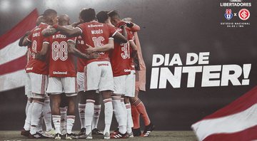 Internacional estreia pela Libertadores - Divulgação Twitter