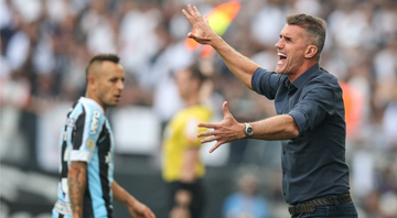 Vagner Mancini escalou o Grêmio para a partida diante do Atlético-MG - GettyImages