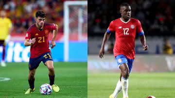 Espanha x Costa Rica se enfrentam pela Copa do Mundo - Getty Images
