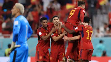 Espanha entra no Top-10 maiores goleadas da Copa do Mundo - Getty Images