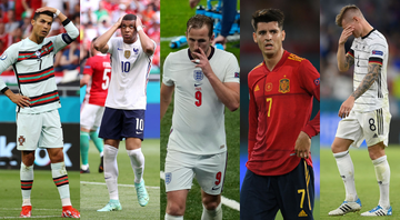 Espanha, Portugal, Inglaterra, França e Alemanha podem deixar a Eurocopa - GettyImages