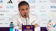 Luis Enrique, técnico da Espanha na Copa do Mundo 2022 - Getty Images