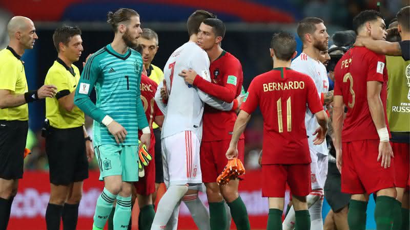 Espanha x Portugal marca estreia das seleções na Liga das Nações - Crédito: Getty Images