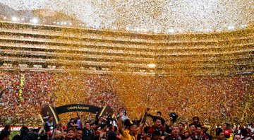 O Flamengo foi o brasileiro com mais títulos em 2019, vencendo o Campeonato Brasileiro, a Libertadores e o Campeonato Carioca - Getty Images