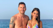 Messi e sua esposa à caminho de Paris - Reprodução/Instagram