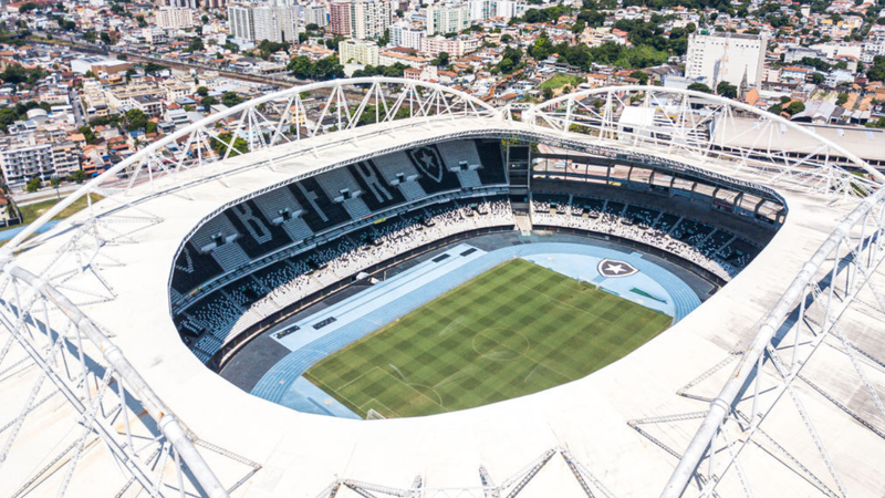 Estádio Nilton Santos, no Rio de Janeiro, casa do Botafogo - GettyImages
